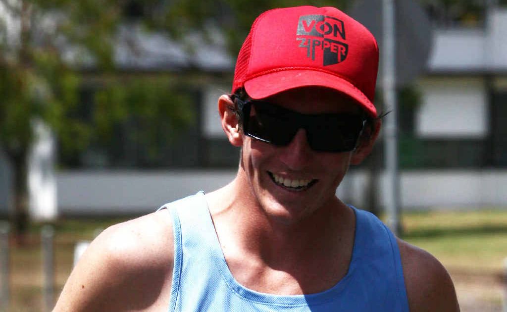 Long course winner Nick O’Brien. Long course winner Nick O’Brien.